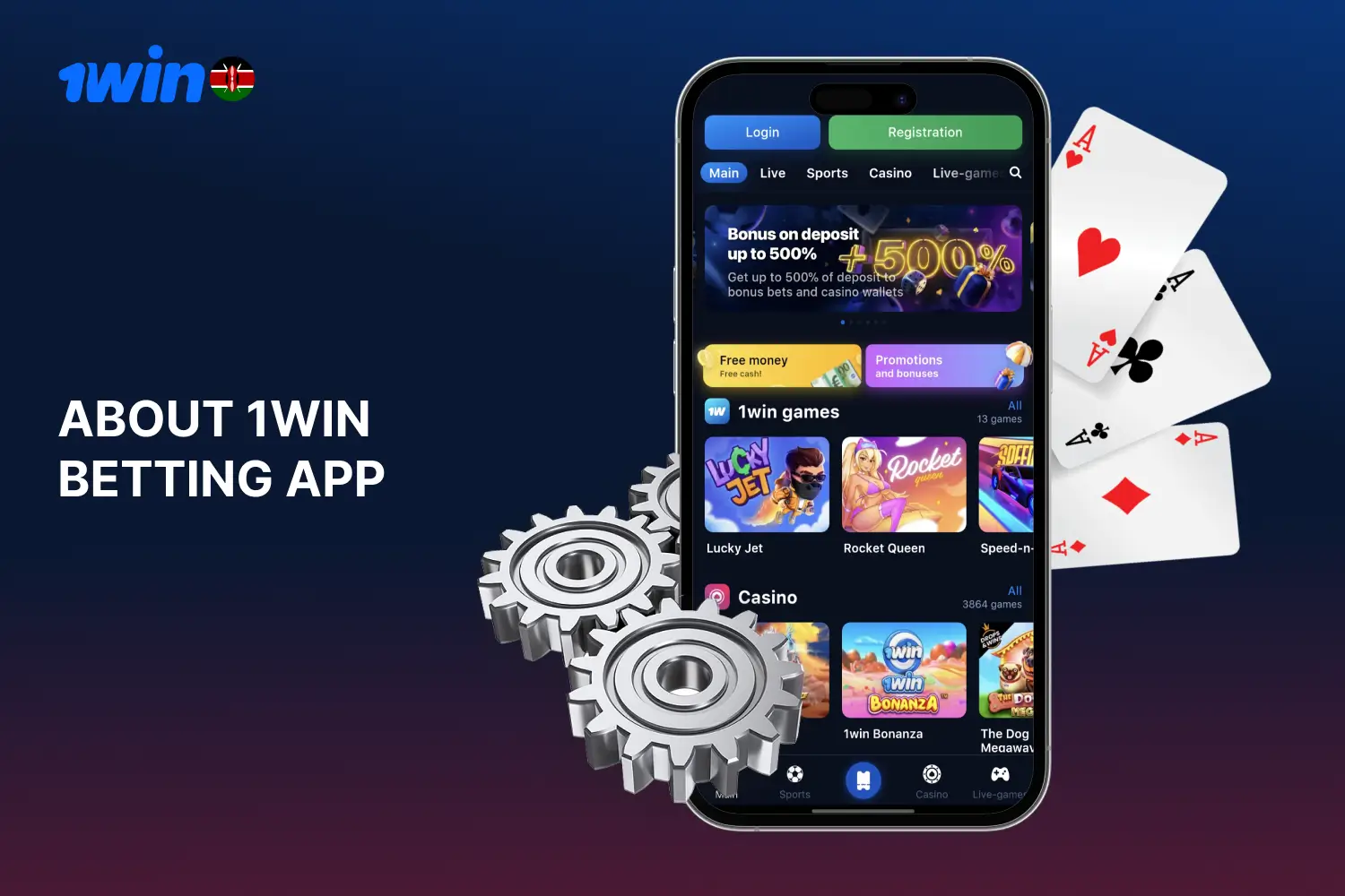 The 1win betting app is highly appreciated among users from Kenya