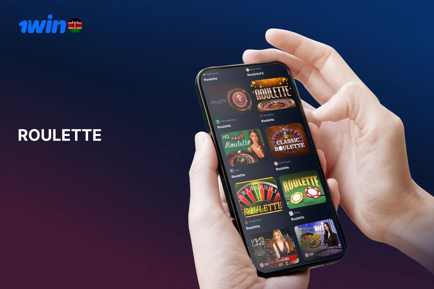 At the 1win website, players from Kenya can enjoy playing roulette for real money both at the table and online
