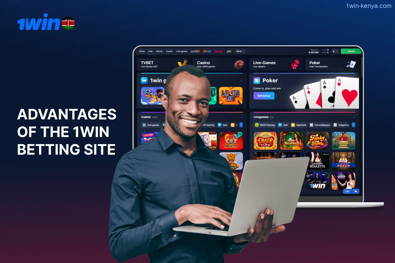 Kenyan bettors appreciate the benefits of 1win such as a variety of sports disciplines to bet on, high odds, convenient payment systems and many others