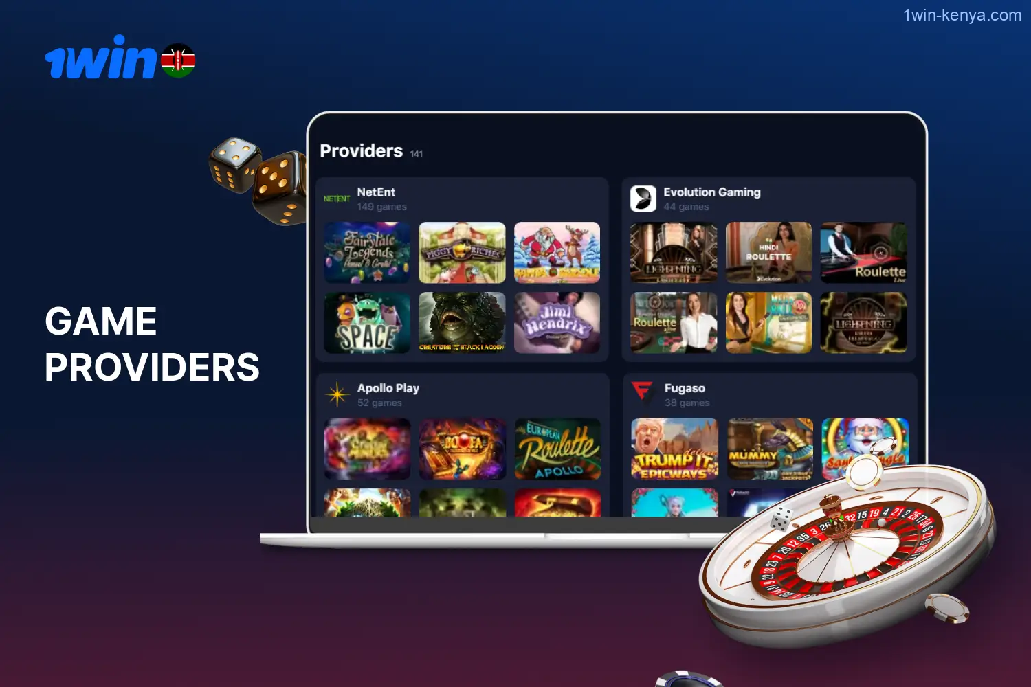 1win casino partners with more than 150 gaming providers to create the best gaming experience for users